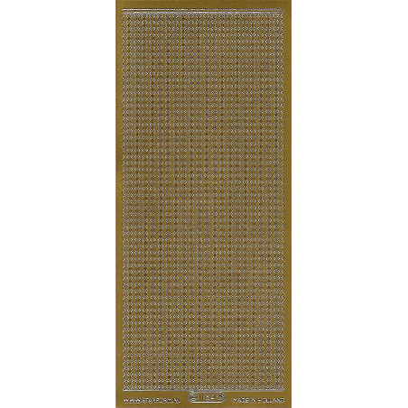 Autocolantes Bordas 4 - gold