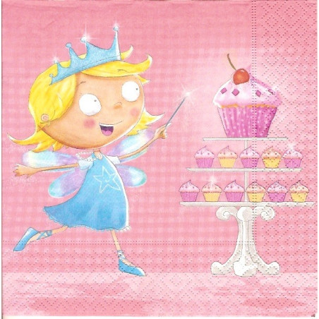 Guardanapo Cupcake Fairy