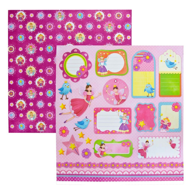 Papel TEC - Fadas Botons