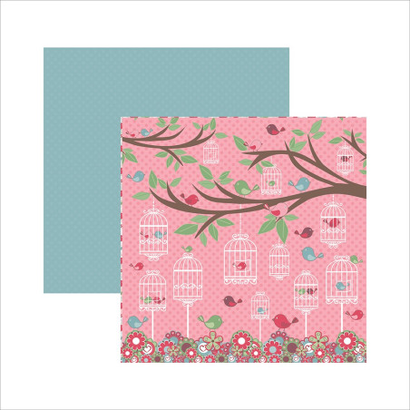 Papel TEC - Amor II Gaiolas