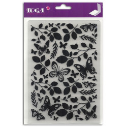 Pasta de Embossing Papillons