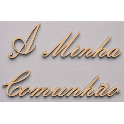 Palavras "A Minha Comunhão"