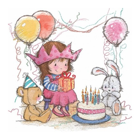 Guardanapo Princess Party