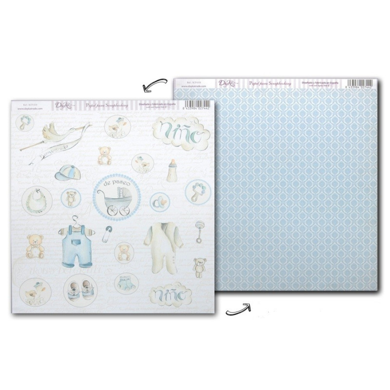 Papel Dayka - Bebe Menina SCP-018