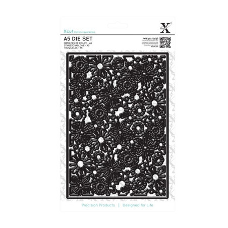 Cortante A5 - Floral Filigree Background