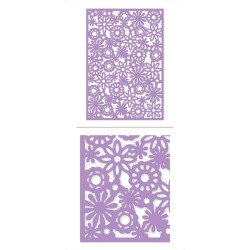 Cortante A5 - Floral Filigree Background