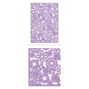 Cortante A5 - Floral Filigree Background