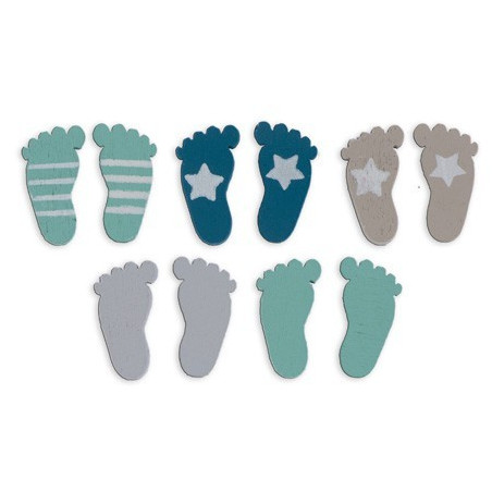 Pezinhos Azuis e Toupeira