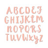 Cortantes Thinlits Die - Brush Capital Alphabet