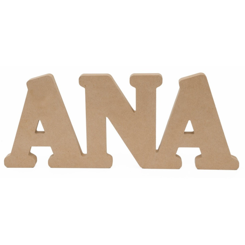 Nome ou Palavra 12 cm altura (até 5 letras) Maiusculas - seleccione o nome!