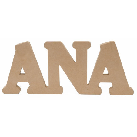 Nome ou Palavra 12 cm altura (até 5 letras) Maiusculas - seleccione o nome!