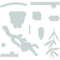 Cortantes Framelits Die Set (11 peças) c/ Carimbos - Oriental Elements