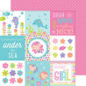 Papel Doodlebug - Under the Sea - Pink Pearls