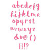 Cortantes Thinlits Die - Brush Lowercase Alphabet