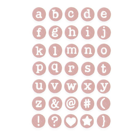 Cortantes Thinlits Die - Dainty Lowercase