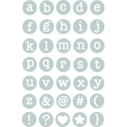 Cortantes Thinlits Die - Dainty Lowercase