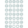 Cortantes Thinlits Die - Dainty Lowercase