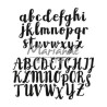 Cortante Marianne Design Craftables - Brush Alphabet