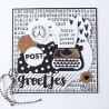 Cortante Marianne Design Craftables - Brush Alphabet
