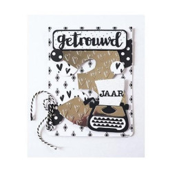 Cortante Marianne Design Craftables - Brush Alphabet