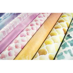 Bloco Papel Scrapbooking 30 x 30 cm (12 x 12'') - Craft Consortium - Watercolours