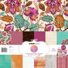 Bloco Papéis Scrapbooking 30 x 30 cm - Kaisercraft - Bombay Sunset