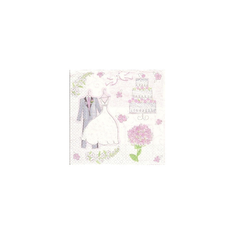 Guardanapo Decorativo para Decoupage - Sweet Romance
