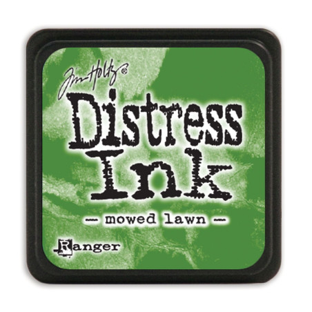 Mini Almofada de Tinta Distress - mowed lawn