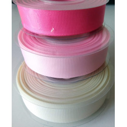 Fita Gorgurão Rosa Claro - 20 mm