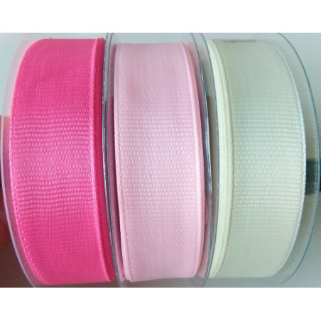 Fita Gorgurão Rosa Claro - 20 mm