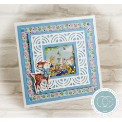 Bloco Papel Scrapbooking 30 x 30 cm (12 x 12'') - Craft Consortium - Bluebells and Buttercups