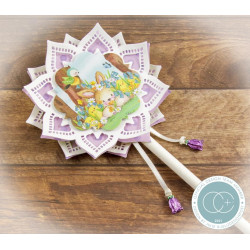 Bloco Papel Scrapbooking 30 x 30 cm (12 x 12'') - Craft Consortium - Bluebells and Buttercups