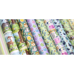 Bloco Papel Scrapbooking 30 x 30 cm (12 x 12'') - Craft Consortium - Bluebells and Buttercups