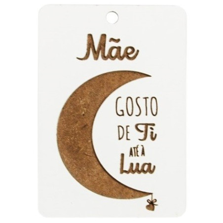 Placa Mãe gosto de ti até à Lua