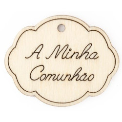 Placa "A Minha Comunhão"