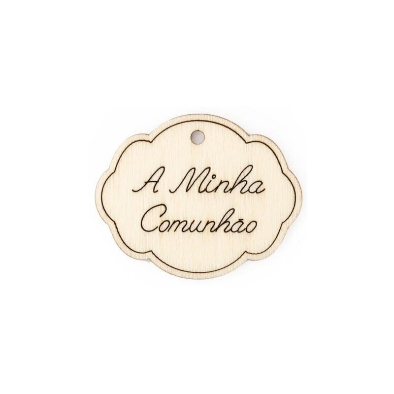 Placa "A Minha Comunhão"