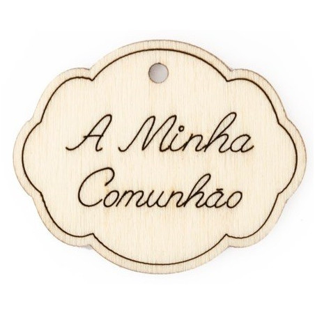 Placa "A Minha Comunhão"