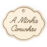 Placa "A Minha Comunhão"