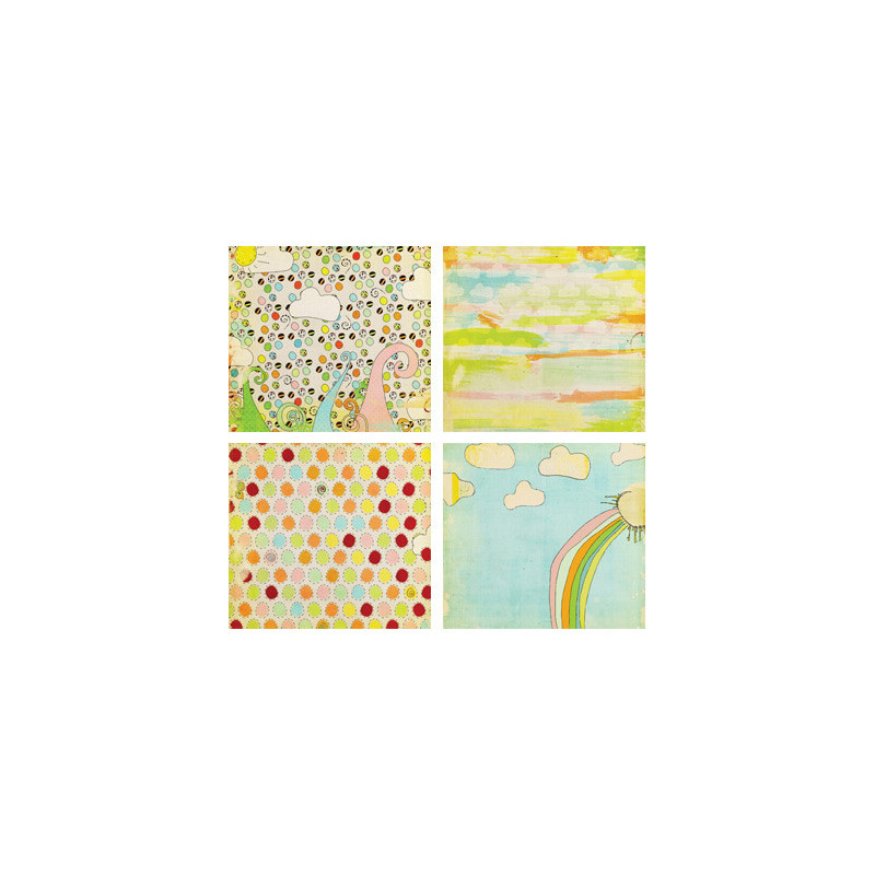 Conjunto de Papel Scrapbook - Fancy Pants - On a Whimsy