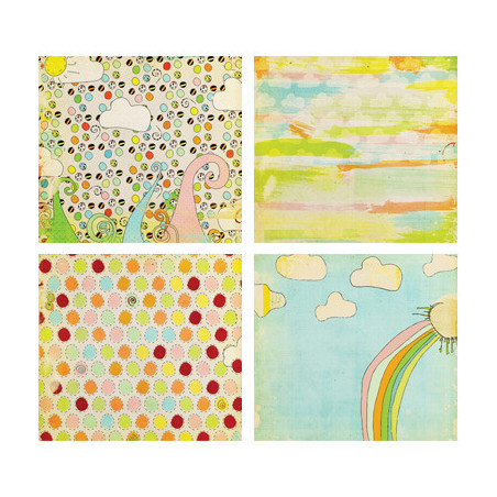 Conjunto de Papel Scrapbook - Fancy Pants - On a Whimsy