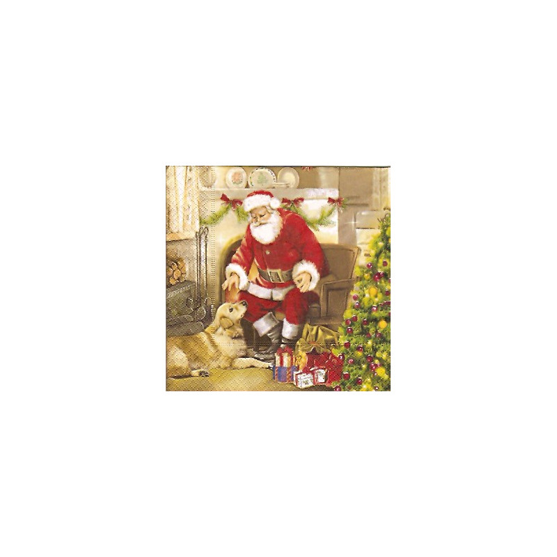 Guardanapo Welcome Father Xmas