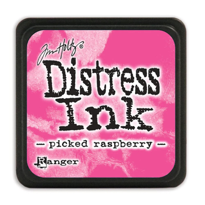 Almofada de Tinta Mini Distress Tim Holtz - Picked Raspberry