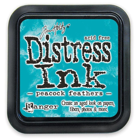 Almofada de Tinta Distress Tim Holtz - Peacock Feathers