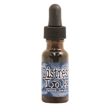 Recarga/Reinker de Tinta Distress Tim Holtz - Faded Jeans