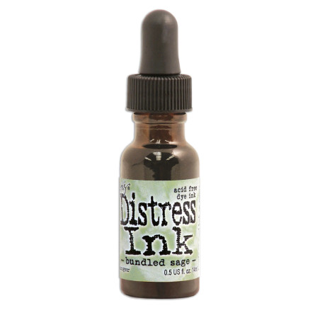 Recarga/Reinker de Tinta Distress Tim Holtz - Bundled Sage