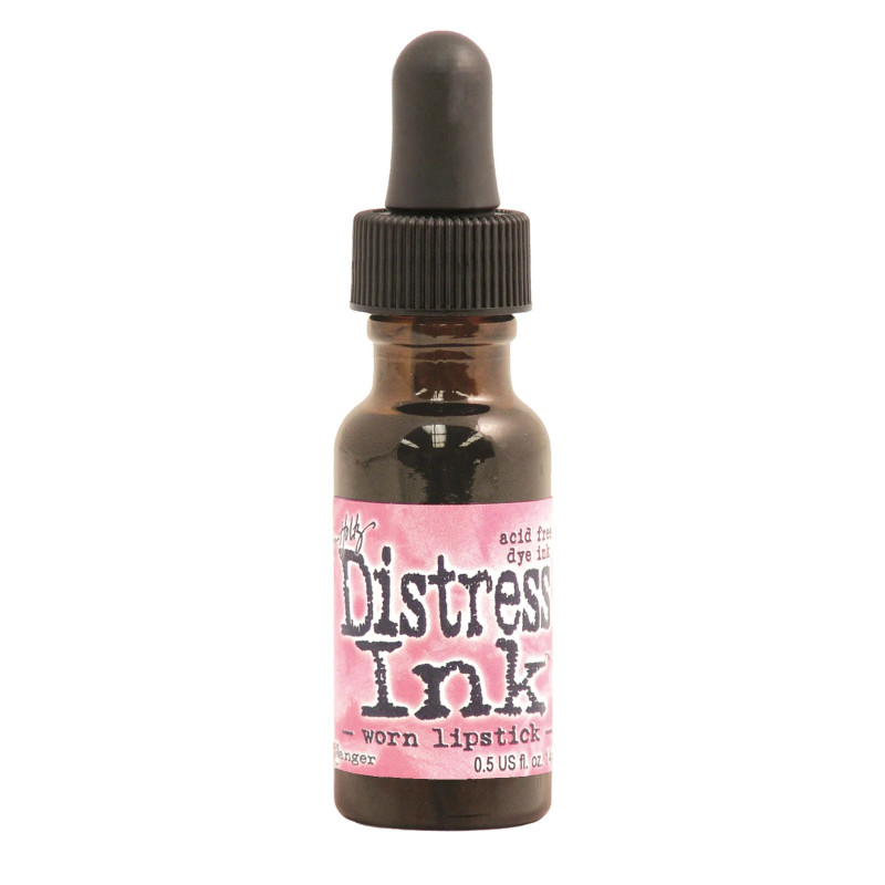 Recarga/Reinker de Tinta Distress Tim Holtz - Worn Lipstick