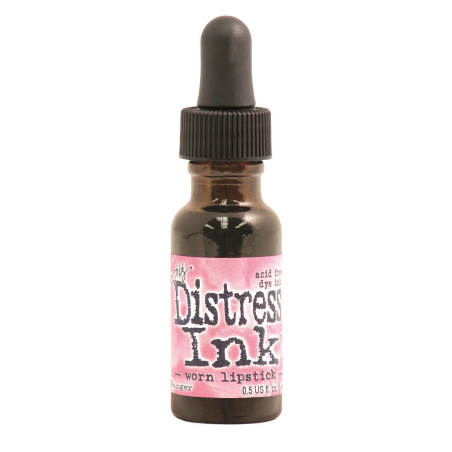Recarga/Reinker de Tinta Distress Tim Holtz - Worn Lipstick