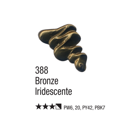 Tinta a Óleo para Tela - Metálica - 20 ml - Acrilex - Bronze Iridescente