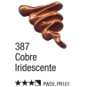 Tinta a Óleo para Tela - Metálica - 20 ml - Acrilex - Cobre Iridescente