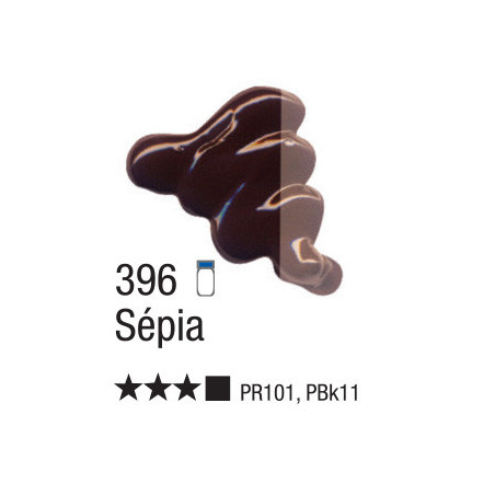Tinta a Óleo para Tela - 20 ml - Acrilex - Sépia